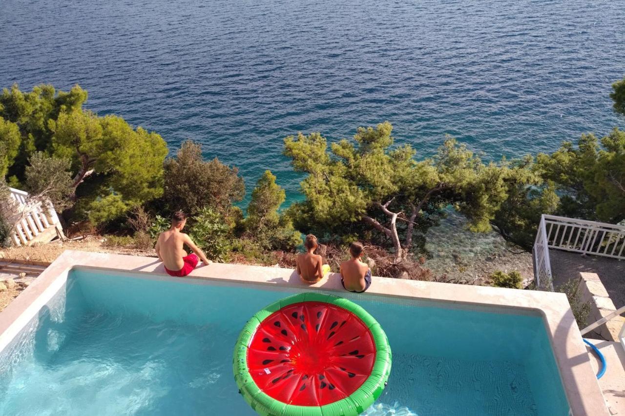Beachfront Holiday Home - Private Heated Pool Міміце Екстер'єр фото